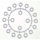 BUKH PRO WHITE UNDERSCREW RIM E5655074