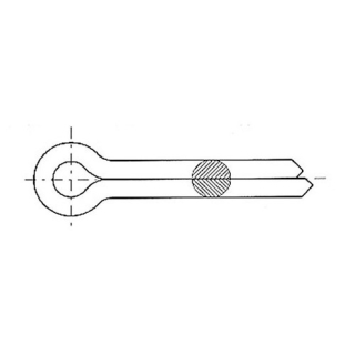 BUKH PRO STEEL COTTER E5402035