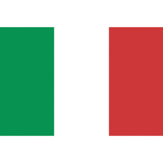 BUKH PRO ITALY FLAG IN POLYESTER 20X30 N2122130