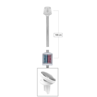 BUKH PRO AISI316 360° EASY LED POLE LIGHT WHITE L4132111