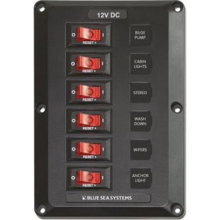 BUKH PRO BELOW DECK CIRCUIT BREAKER PANEL K3104352