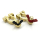 BUKH PRO PAIR OF BRONZE CLIPS F/BATTERIES L0670414