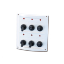 BUKH PRO 6 SWITCHES PANEL COL.WHITE L0674064