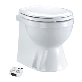 BUKH PRO ELECTRIC VACUUM TOILET W/PLASTIC SEAT Z1812355