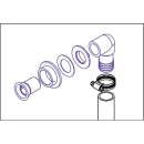 BUKH PRO BASE GASKET KIT FOR ELECTRIC TOILETS Z1800044