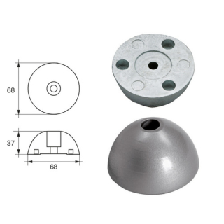 BUKH PRO FIXED O FOLD NUT L8119559