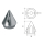 BUKH PRO MAX-PROP NUT 2 BLADES L8119236