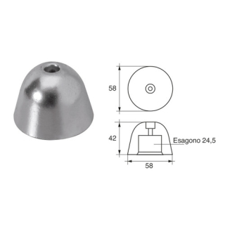 BUKH PRO VETUS 60 HEXAGONAL NUT L8125511