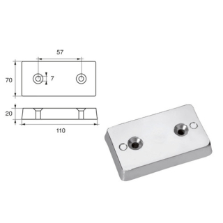 BUKH PRO STANDARD HULL LATES - ANODES L8120206