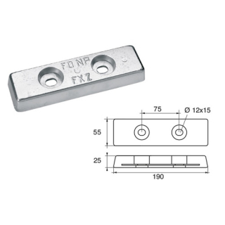 BUKH PRO STANDARD HULL LATES - ANODES L8120257