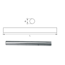 BUKH PRO ZINC RUDDERS ANODE 400MM L8104010