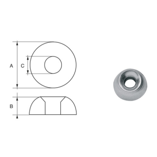BUKH PRO ANODE F/MERCURY ENGINES L8145505
