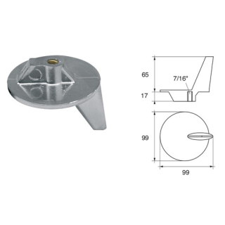 BUKH PRO ANODE F/MERCRUISER ENGINES L8143117