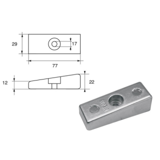 BUKH PRO ANODE F/MERCRUISER ENGINES L8143119