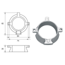 BUKH PRO ANODE F/MERCURY ENGINES L8145018