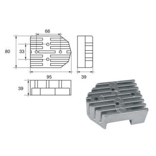 BUKH PRO ANODE F/MERCURY ENGINES L8149204