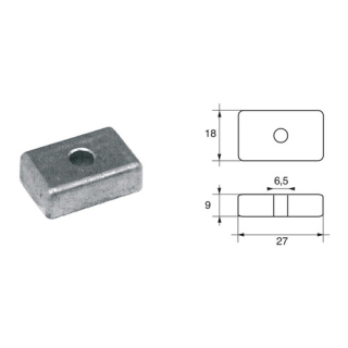 BUKH PRO ANODE F/MERCRUISER ENGINES L8143125