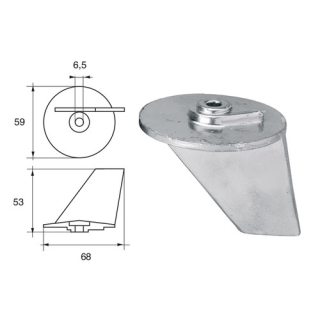 BUKH PRO ANODE F/TOHATSU ENGINES L8148507