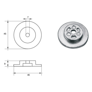 BUKH PRO ANODE F/TOHATSU ENGINES L8148514
