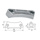 BUKH PRO ZINC AND ALU ANODE F/VOLVO PENTA ENGINES L8140133