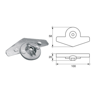 BUKH PRO ANODE F/YAMAHA ENGINES L8146116