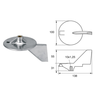 BUKH PRO ANODE F/YAMAHA ENGINES L8146024