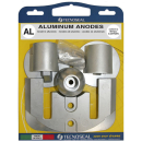 BUKH PRO KIT OF ANODES IN ALUMINIUM MERCRUISER L8243004