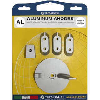 BUKH PRO KIT OF ANODES IN ALUMINIUM YAMAHA 40-60 L8246060