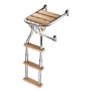 BUKH PRO PLATFORM W/FOLDING BOARDING LADDER S1902027