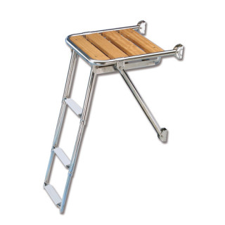 BUKH PRO TRANSOM PLATFORM W/TELESC.4 S-LADDER S1945003