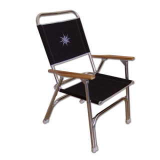 BUKH PRO CHAIR W/NAUTICAL DECOR NAVY2 D1775151