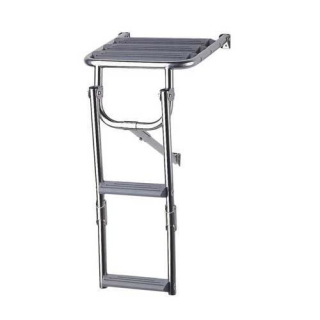 PLASTIMO PLATTFORMLEITER + 2 ENGE STUFEN 29390