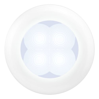 Hella LED SlimLine HI 12V weiß- Kunstst. rund 2XT 980 500-541