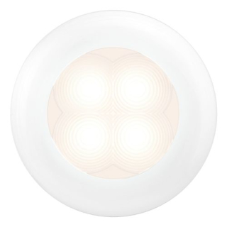 Hella LED SlimLine HI 24V weiß- Kunstst. rund 2XT 980 501-741
