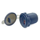 BUKH PRO USB AND PD SOCKET WITH VOLTMETER L0610652