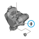 SHIMANO Abdeckung BR-R8170 Entlüftungsschraube...