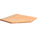 VAR Holz-Arbeitsplatte MO-52284 für Eckschrank...