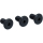 SHIMANO Befestigungsschrauben SHIMANO STEPS M4 3 Stück für Gehäuse SM-DUE61 Y78N98010