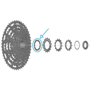 SHIMANO Distanzringe für SHIMANO Kassetten Y0NC04000