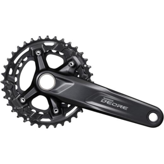SHIMANO Kurbelgarnitur DEORE FC-M4100 2x10 EFCM41002EX66