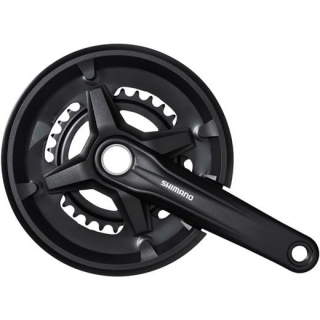 SHIMANO Kurbelgarnitur FC-MT210 2x9 EFCMT210EX60CL
