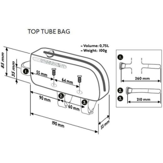 PRO Oberrohrtasche Discover FAPRBA0063