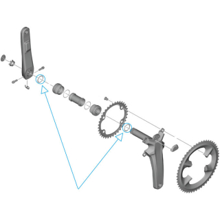 SHIMANO Ring für FC-R9200 Y0MZ14000