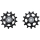 SHIMANO Schaltrollensatz DEORE RD-M5100 Y3HL98010