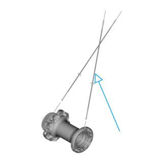 SHIMANO WH-R9270-C60-C50-C36 Speichen Y0MAS1100