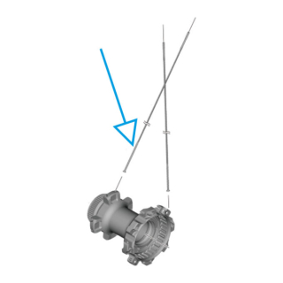 SHIMANO WH-R9270-C60-C50-C36 Speichen Y0MLS1120