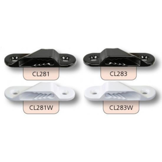 CLAMCLEAT Nylon Sail Cleat 3-6mm (STB) weiß CL283W-10