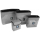 Racing Fallentasche 16x19x6cm verschließbar (grau) FT1101G