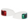 NaviLED DeckMount Bb-/Stb Set weiß ohne BSH HL980620811