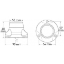 NaviLED360 Positionsl.weiß Geh.schwarz (OEM10) HL980910127